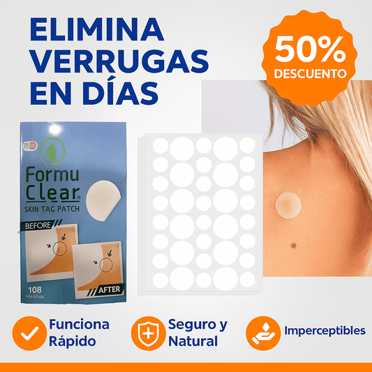 2X1/ FormuClear™ - Elimina verrugas sin dolor y seguro + ENVIO GRATIS - MERKATODOSV