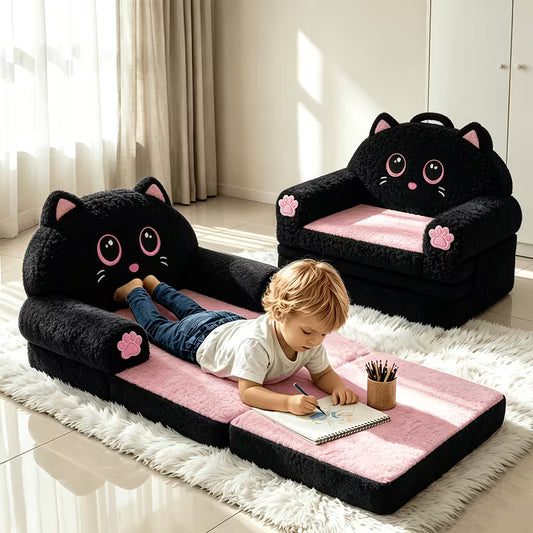 CozyBear Kids™ – Sofá Camita Infantil 2 en 1 🛋️