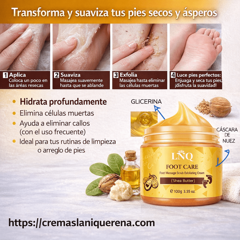 BIOAQUA™ – Exfoliante Reparador de Talones - MERKATODOSV