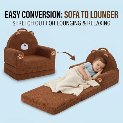 CozyBear Kids™ – Sofá Camita Infantil 2 en 1 🛋️ - MERKATODOSV
