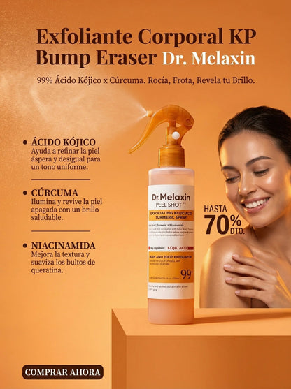 Dr. Melaxin Peel Shot™ Exfoliante Corporal Kojic + Turmeric - MERKATODOSV