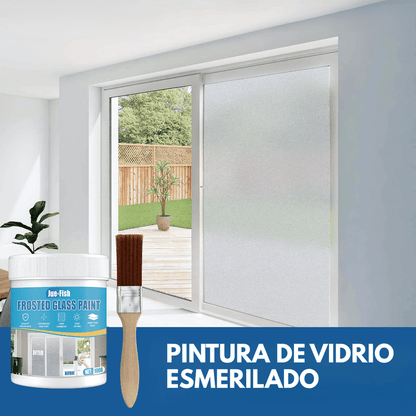 FrostShield™ Pintura esmerilada para vidrio con privacidad instantánea - MERKATODOSV