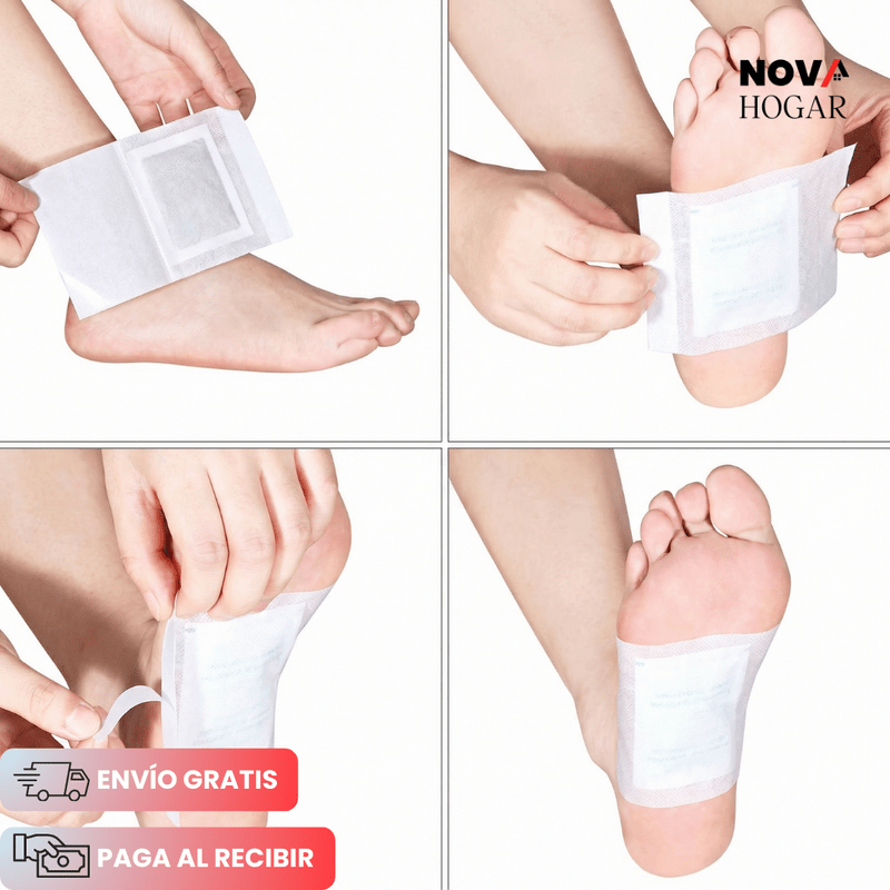 KinokiDetox™ Pack x20 Parches de Desintoxicación Natural - MERKATODOSV