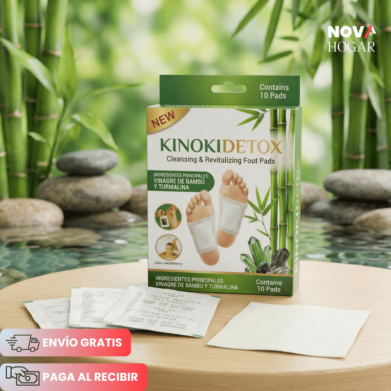 KinokiDetox™ Pack x20 Parches de Desintoxicación Natural - MERKATODOSV