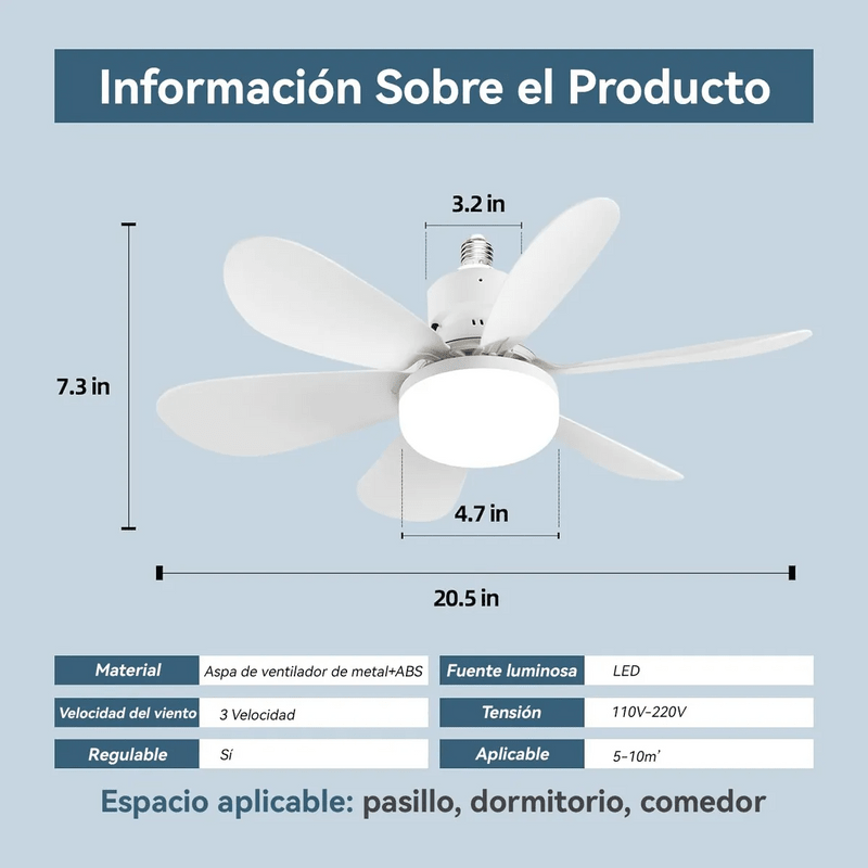 LumiVent™ | Sin Cables, Sin Esfuerzo, Sin Calor - MERKATODOSV