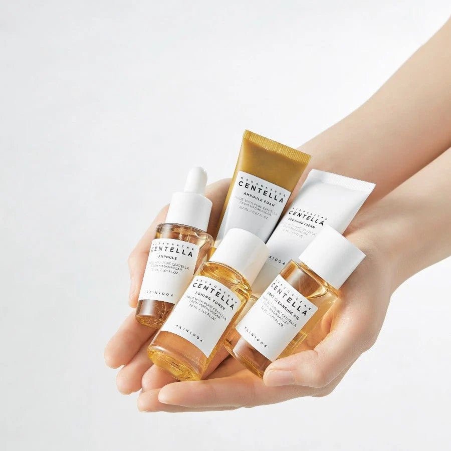 Madagascar Centella Glow Travel Ritual™ – 5 Step Kit✨ - MERKATODOSV