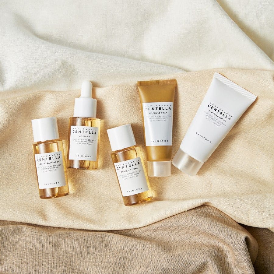 Madagascar Centella Glow Travel Ritual™ – 5 Step Kit✨ - MERKATODOSV