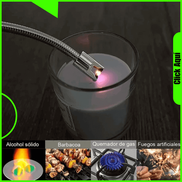 Powerflame® - Encendedor Eléctrico Recargable - USB🔥 - MERKATODOSV