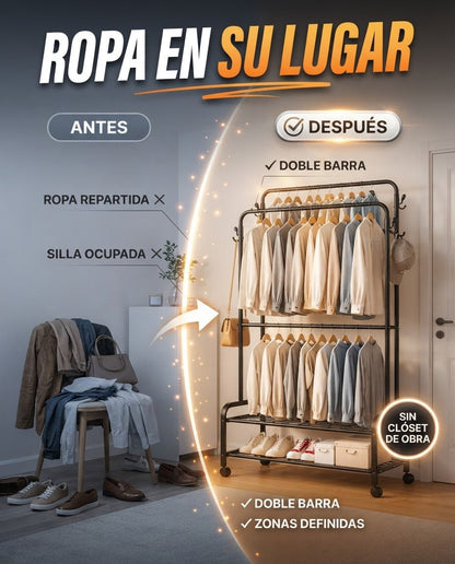 Rincón en Orden™ — Estante Perchero para Ropa - MERKATODOSV