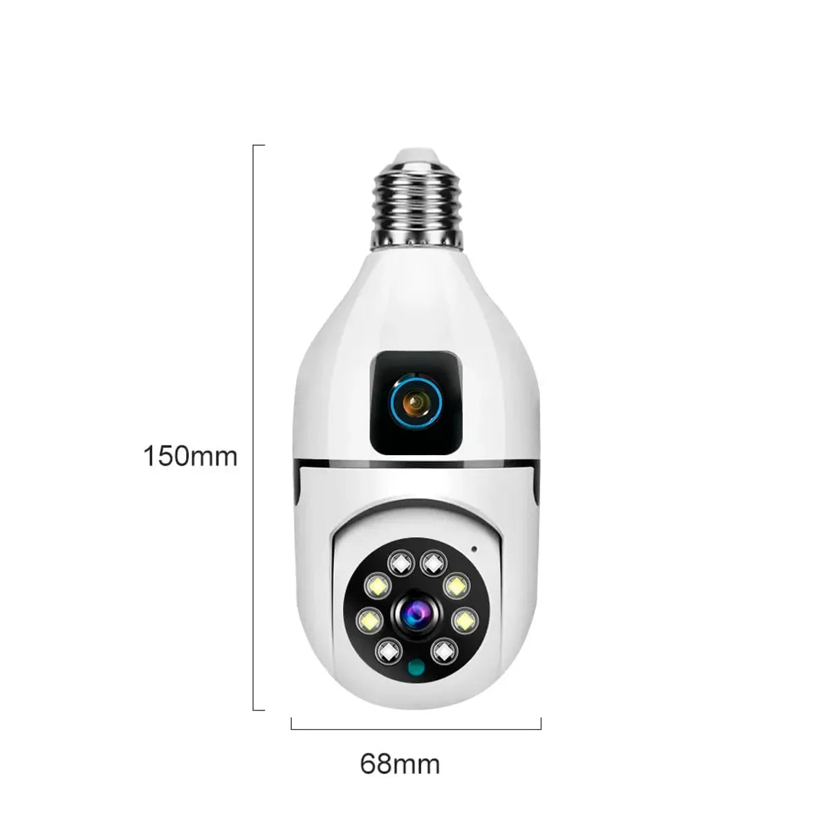 SecureLight 360™ – Cámara Foco Inteligente Doble Lente👀 - MERKATODOSV