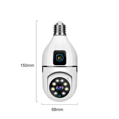 SecureLight 360™ – Cámara Foco Inteligente Doble Lente👀 - MERKATODOSV