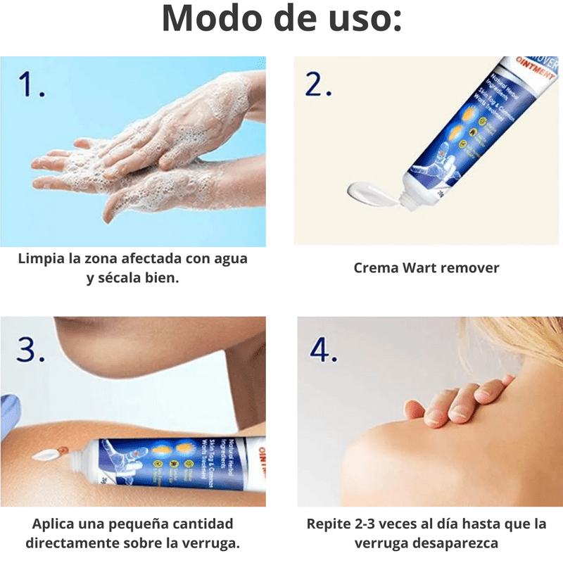 WART REMOVER PLUS - REMOVEDOR DE VERRUGAS 100% ORIGINAL - MERKATODOSV